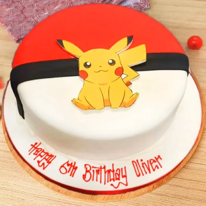 pikachu cake design
